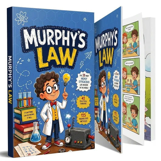 ChapterBright™ | Kid's Wisdom - Murphy's Law Book
