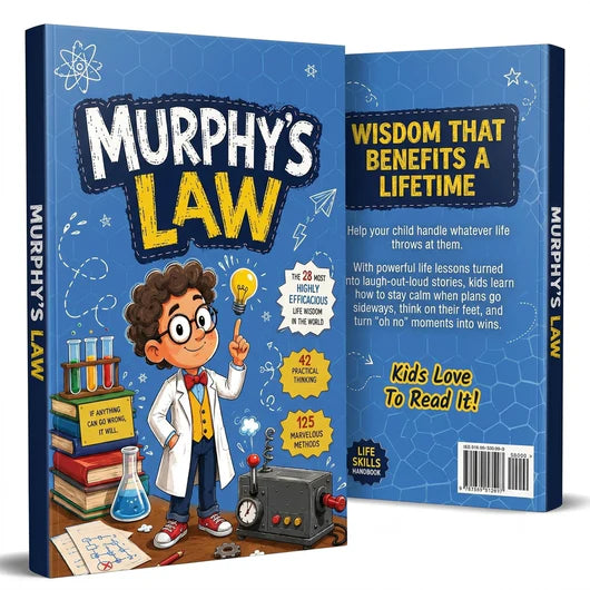 ChapterBright™ | Kid's Wisdom - Murphy's Law Book