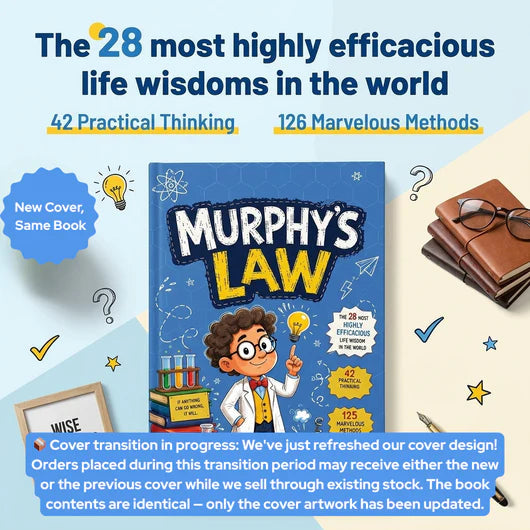 ChapterBright™ | Kid's Wisdom - Murphy's Law Book